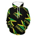 thumbnail image 3 of Sudadera con capucha con estampado 3D de la bandera de Jamaica para hombre, ropa de calle moderna, sudadera con capucha de manga larga, suéter con cordón para primavera y otoño, 3 of 4
