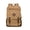 KF19-BROWN, variant on KAUKKO Vintage Canvas Backpack - Large Capacity,Multi-Functional Durable Outdoor Rucksack KF19, 16.2L