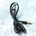 thumbnail image 3 of 1M 3.5mm Mâle à Femelle Stéréo Casque Audio Rallonge Cordon avec Contrôle du Volume (Noir), 3 of 5