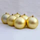 thumbnail image 4 of Adornos para árbol de Navidad de bolas grandes de oro mate rojo de 15 cm para bodas, fiestas de Navidad, decoración de techo para el hogar y la oficina en el año nuevo 2023, 4 of 4