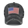 thumbnail image 4 of Seductiva Sales Sun Hats for Women Independence Day Baseball Cap Men's and Women's Personality Cap Outdoor Print Breathable Mesh American Cap Activities All Seasons 1PC, 4 of 5