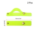 thumbnail image 2 of Unique Bargains 2 Pcs Phone Loop Finger Holder Silicone Phone Strap Grip Holder for Most Smartphones Bright Yellow, 2 of 7