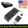 3.5" HDD External Hard Drive Data Bank for PS4 Console,EmiLio Extender Hard Drive HDD Enclosure Storage Deck Upgrade Cover 3.5 inch for PlayStation 4 (Black)