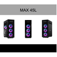 thumbnail image 2 of HP OMEN MAX 45L Gaming Desktop PC (AMD Ryzen 9 9900X3D, NVIDIA GeForce RTX 5090 32GB GDDR7, 64GB DDR5, 8TB PCIe SSD, RGB Fans, 360mm AIO, 1200W PSU, WiFi 7, Win 11 Pro) w/DKZ USB Port Expander, 2 of 7