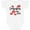 AA-White, variant on Inktastic Grandma Was Here Red Kisses Boys or Girls Baby Bodysuit