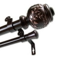 thumbnail image 4 of InStyleDesign  Cascade 1 inch Diameter Adjustable Double Curtain Rod, 4 of 4