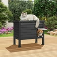 thumbnail image 6 of Bifanuo Outdoor Cat House Weatherproof, Insulated Feral Cat Shelter for Outdoor Indoor, Outside Cat House with Heating Pad for Winter,Secure Escape Doors for Cats, 6 of 11