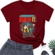 thumbnail image 2 of Regalos de graduación para él, ella, 2022, camiseta universitaria de escuela secundaria, blusa de manga corta con estampado de letras de verano Fridja hjk2453, 2 of 4