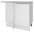 thumbnail image 1 of Mueble de cocina Madesa Glamy Esquinero 1 puerta Blanco, 1 of 10