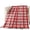 Red, variant on Navy Blue Grid Gingham Quilted Comforters Cooling Blanket Oversized King Size, Abstract Modern Minimalist Stripe Checked Cold Comfort for Hot Sleepers Lightweight Air Conditioning Quilt Blanket
