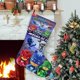 thumbnail image 1 of PJ Masks Tema: Calcetines de Navidad, fino lino blanco para colgar en escaleras y chimenea, decoración navideña para el hogar, regalo de Navidad. 45cm × 32cm, 1 of 5