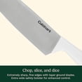 thumbnail image 5 of Block Knife Set, 12pc Cutlery Knife Set with Steel Blades for Precise Cutting, Lightweight, Stainless Steel, Durable & Dishwasher Safe, C77SSW-12P, 5 of 7