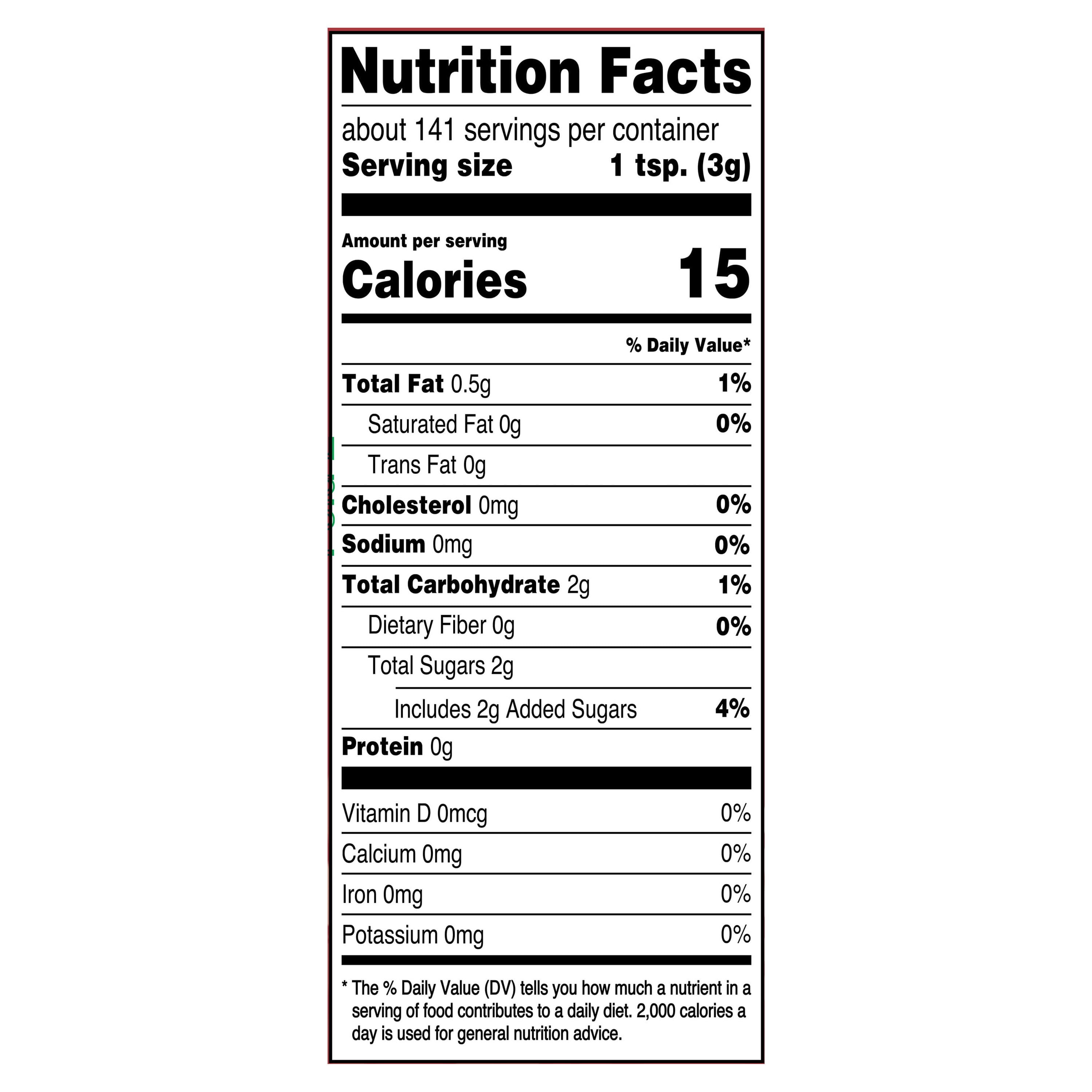 Great Value Cinnamon French Toast Non-Dairy Coffee Creamer, 15 oz