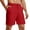 #01Red, variant on Men's 7 Inch Classic Fit Golf Shorts Lightweight Stretch Quick Dry Hiking Short Red XL