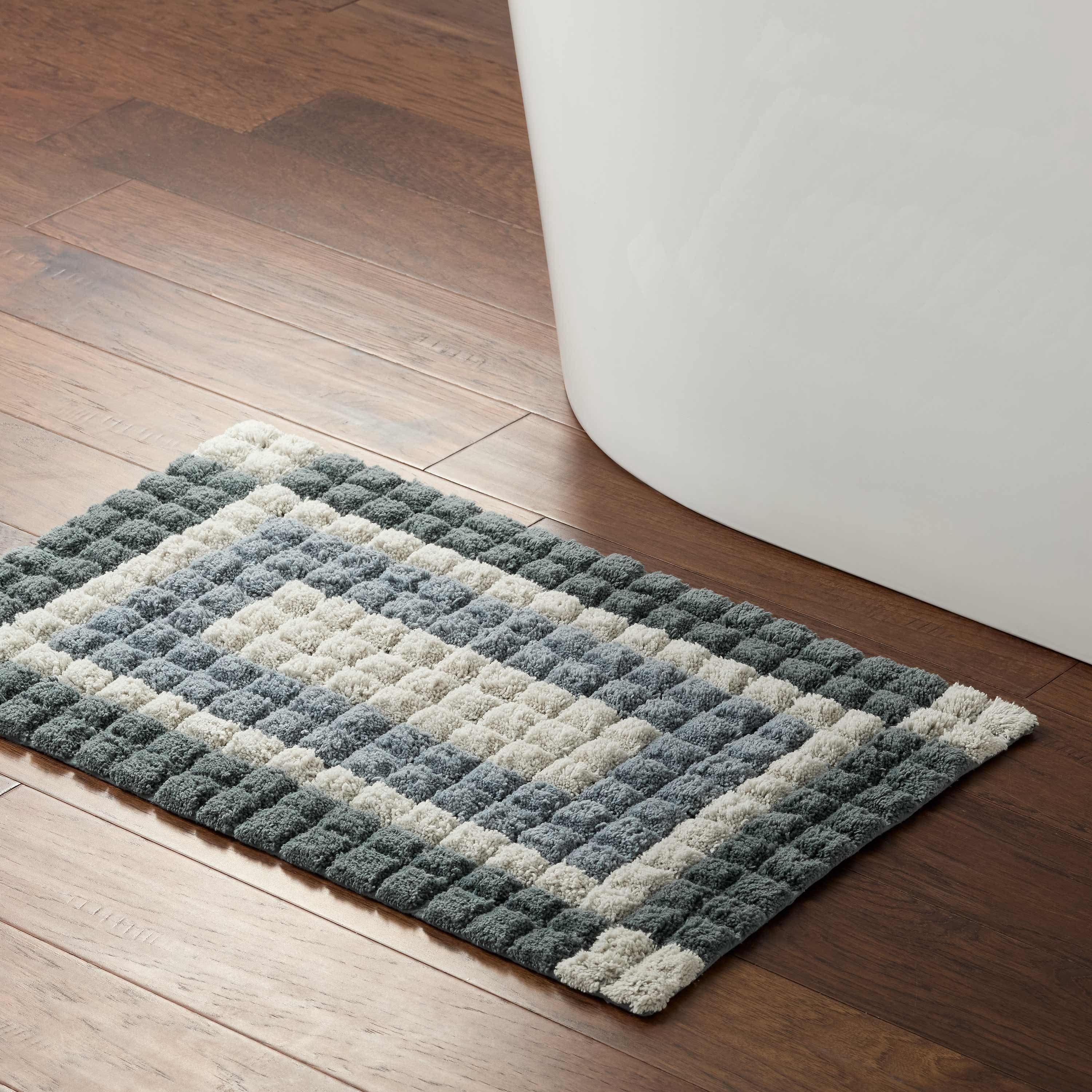 Martex Arcadia Terra Bath Rug, Slate