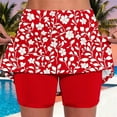 thumbnail image 1 of Nuoqisi Jupe-Short de Performance Active pour Femmes, Légère, Ajustée, Imprimée, pour Course, Tennis, Golf, Entraînement, Sports 2026, 1 of 6
