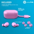 thumbnail image 4 of JLab Go Air Pop True Wireless Bluetooth Earbuds & Charging Case - Pink, Dual Connect, IPX4 Sweat Resistance, Bluetooth 5 Connection, 3 EQ Sound Settings Signature, Balanced, Bass Boost, 4 of 5
