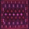 thumbnail image 1 of Ahgly Company Indoor Square Southwestern Pink Country Area Rugs, 8' Square, 1 of 4