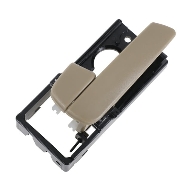 Manija de puerta interior del lado del conductor delantero para Kia Rio 2007-2011 Manija de puerta interior No.826101G000 Beige Negro 1 Pc