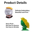 thumbnail image 3 of Juguetes de peluche JHESAO Plants vs Zombies PVZ, 6 unidades para niños de 16 a 20 cm, 3 of 7