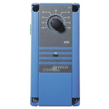 Johnson Controls Temp Control, Heat or Cool,90-250F A350AA-2C
