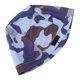 thumbnail image 5 of Forro para casco Gorra que absorbe el sudor Absorbe la humedad Transpirable Enfriamiento Calva Cúpula Gorro con calavera para motocicleta Camuflaje azul, 5 of 10
