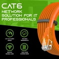 thumbnail image 5 of GearIT Pre-Terminated Cat 6 Ethernet Cables for Home & Office Network, Orange 10-ft 10 Pack, 5 of 8