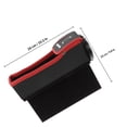 thumbnail image 2 of unbranded Organizador Lateral Para Asiento De Auto En Cuero Negro Con Compartimentos Para Objetos Personales, 2 of 6