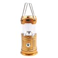 thumbnail image 1 of cámping Lámpara telescópica de emergencia para acampar luces LED solares de mano para tienda de campaña al aire libre (dorado) FLhrweasw Nuevo, 1 of 7