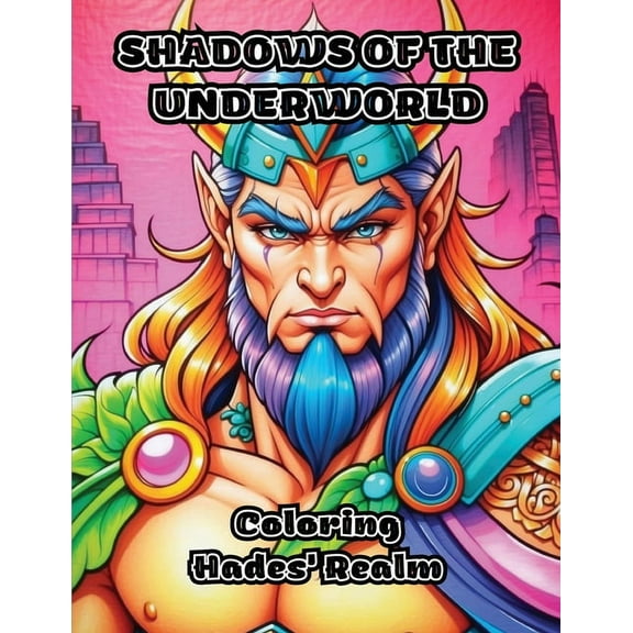 Shadows of the Underworld: Coloring Hades' Realm, (Paperback)