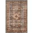 thumbnail image 6 of SAFAVIEH Bijar Orval Faded Traditional Area Rug, Brown/Rust, 6'7" x 9', 6 of 8