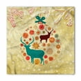 thumbnail image 1 of Christmas Bandana, Reindeer in Winter, Unisex Head and Neck Tie, by Ambesonne, 1 of 2