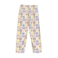 thumbnail image 5 of Goofa Cat And Rabbit Printed Soft Pajama Pants for Men, Wide Leg Comfy Casual Lounge Yoga Pants-, 5 of 9