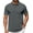Dark Grey Green, variant on Golf Polos for Men 100% Cotton Polo Shirt Mens Tops Collared Shirts Short Sleeve Dress Polo Button Shirts Business Casual Polo