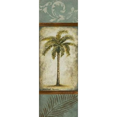 Blue Anguilla Canvas Art - Michael Marcon (12 x 36)
