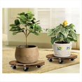 thumbnail image 4 of Carrito para Plantas con Ruedas, Resistente, Redondo, con Ruedas Metálicas Bloqueables, Apto para Uso en Interiores y Exteriores., 4 of 5