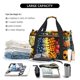 thumbnail image 5 of Disketp Halloween Fruit Platter Bolsa de Viaje Tipo Duffle, Bolso de Mano para Fin de Semana para Mujer, Bolsa de Gimnasio Ligera para Hombre, Esencial para Viajes, 5 of 7
