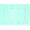 thumbnail image 1 of Ahgly Company Indoor Rectangle Solid Turquoise Blue Modern Area Rugs, 2' x 3', 1 of 4