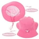 thumbnail image 4 of KAKOWELY 2 piezas de sombrero de pescador ajustable para niños, transpirable, para el sol, para viajes, 4 of 5