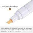 thumbnail image 4 of Uxcell Wood Furniture Markers Touch Up for Scratches Floor Carpenters Tables Desks, Heavy Brown Yellow, 4 of 6