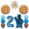 Sesame Street Cookie Monsters 2nd Birthday party supplies