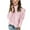 Pink, variant on HAiming Womens Sweaters Trendy Turtleneck Long Sleeve Pullover Knitted Shirts 2025 Plus Size Casual Comfy Jumper Tops