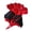 Red, variant on Halloween Pet Cape Costume Glossy Satin Adjustable Tie Cloak Cosplay Dress-Up Outfit for Small Medium Dogs Cats Holiday Party Masquerade Photo Prop