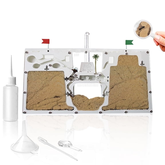 Kahopy Large Ant Farm , Sand Ant Farm Kit, Ant Farms Terrarium - Educational Habitat STEM Toy for Kids (Live Ant not Included)