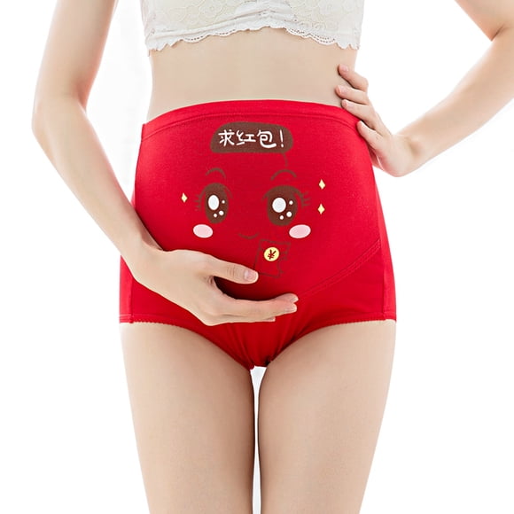 Bragas de mujer, bragas de maternidad de cintura alta para mujer, funcionalidad inteligente