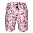thumbnail image 3 of Balery Flower Butterfly Traje de Baño Estilo Hawaiano para Hombre, Shorts de Secado Rápido con Bolsillos-XX-Large, 3 of 6
