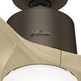 thumbnail image 3 of Hunter Neuron 52 Led Neuron 52" 3 Blade Smart Led Indoor Ceiling Fan - Metallic Chocolate, 3 of 7