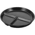 thumbnail image 2 of Ceramic Three-grid Plate Household Breakfast Diet Dining Plate Children Divided Plate, 2 of 8