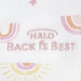 thumbnail image 3 of HALO SleepSack Swaddle, 100% Cotton, Sunshine Rainbows, Newborn Girls, 0-3 Months, 3 of 4
