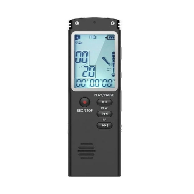 Voice Recorder - Voice Activated Recorder with Earphone & USB Charge Cable, Digital Voice Recorder ,Portable
